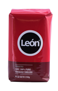 Empaque de Café León Rojo